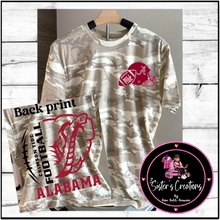 Load image into Gallery viewer, Unisex Camo T-Shirt- Alabama {127-115}
