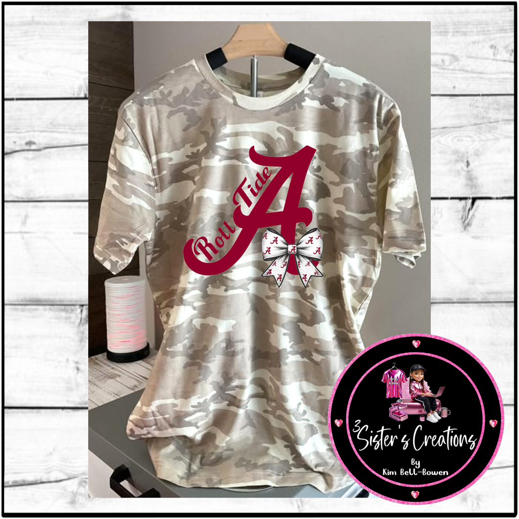 Camo T-shirt- Alabama {8}