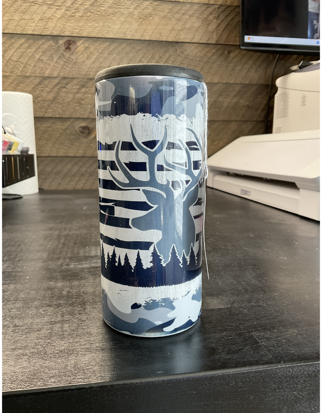 Deer Hunting Koozie Tumbler