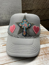 Load image into Gallery viewer, Cross Trucker Hat
