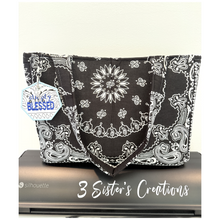 Load image into Gallery viewer, Black &amp; White Bag
