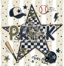 Load image into Gallery viewer, CHECKERED STAR

