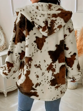 Load image into Gallery viewer, Pre Order: Cow Print Jacket {QC169238}
