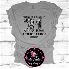 Load image into Gallery viewer, Charlie Kirk {18}- T-shirt - Sweatshirt - Hoodie
