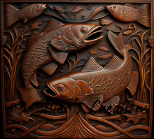 Load image into Gallery viewer, Wood Fish
