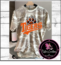 Load image into Gallery viewer, {80} Unisex Camo T-shirt- Tigers
