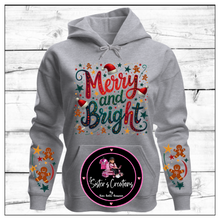 Load image into Gallery viewer, {159-159a} Merry and Bright Hoodie
