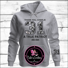 Load image into Gallery viewer, Charlie Kirk {18}- T-shirt - Sweatshirt - Hoodie
