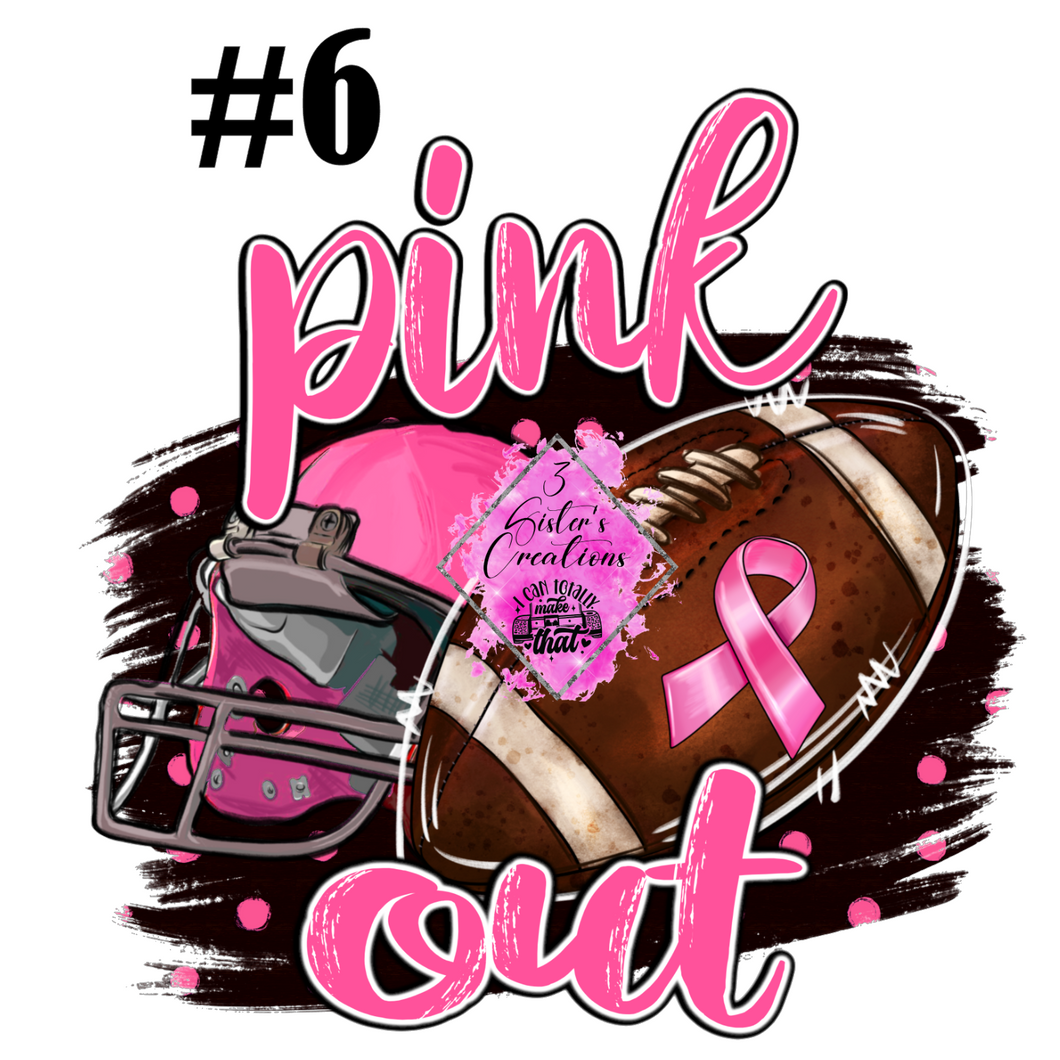 #6 Pink Cancer Pink T-Shirt