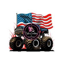 Load image into Gallery viewer, Infant-Toddler American Flag Truck
