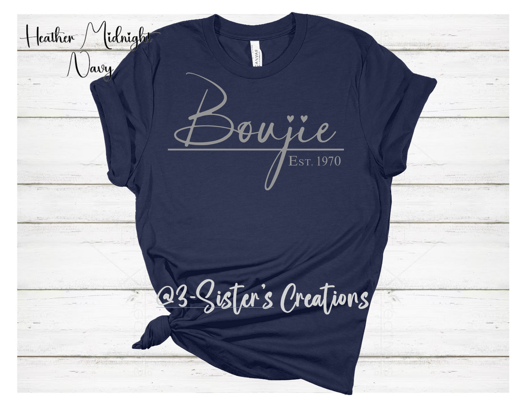 Boujie-Heather Midnight Navy