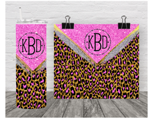 Load image into Gallery viewer, Hot Pink Glitter &amp; Leopard
