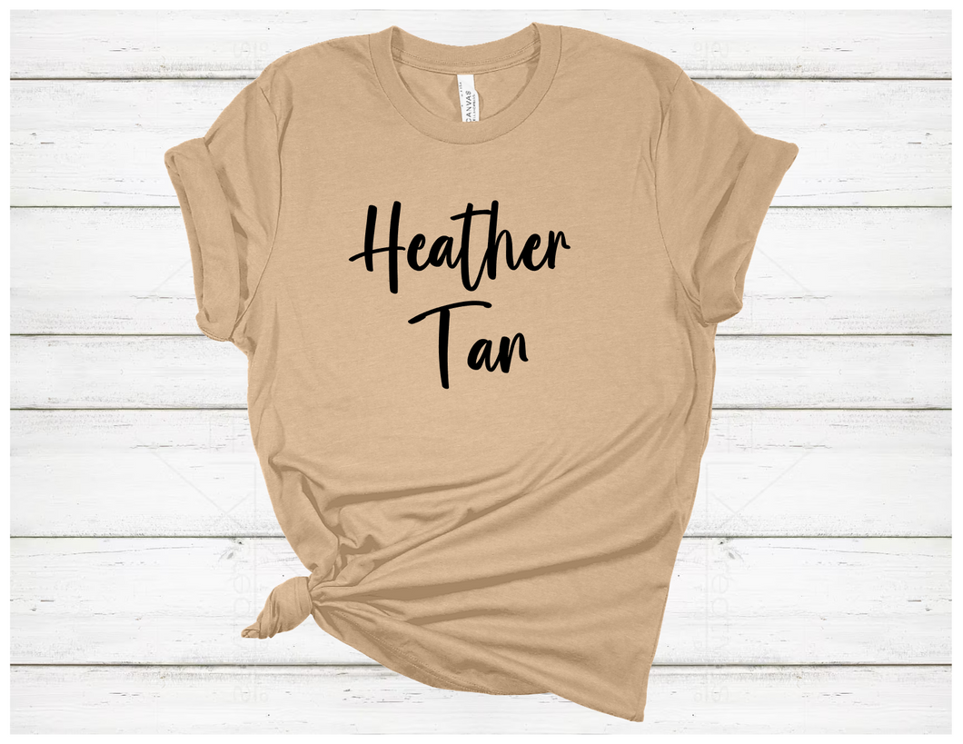 Heather Tan Shirt