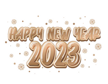 Load image into Gallery viewer, Happy New Year 2023 Gold
