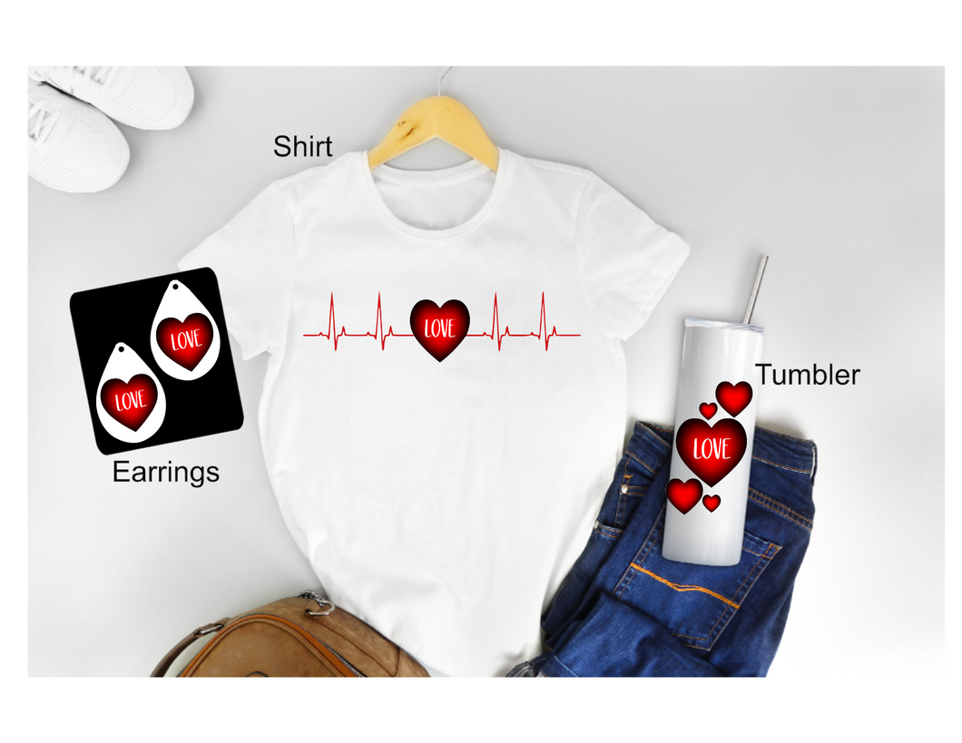 Heart Beat - 3pc. Set