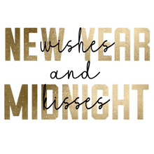 Load image into Gallery viewer, New Year Wishes Midnight Kisses{1}
