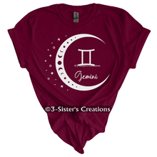 Load image into Gallery viewer, Maroon Zodiac Shirt
