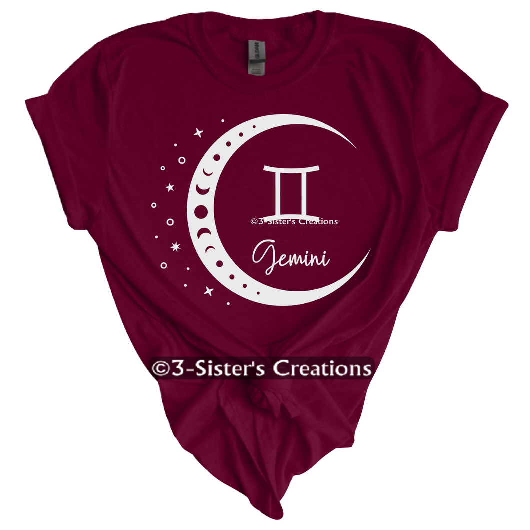 Maroon Zodiac Shirt