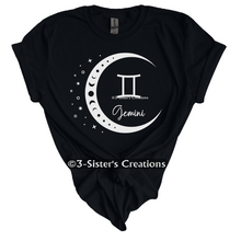 Load image into Gallery viewer, Black Zodiac Shirt
