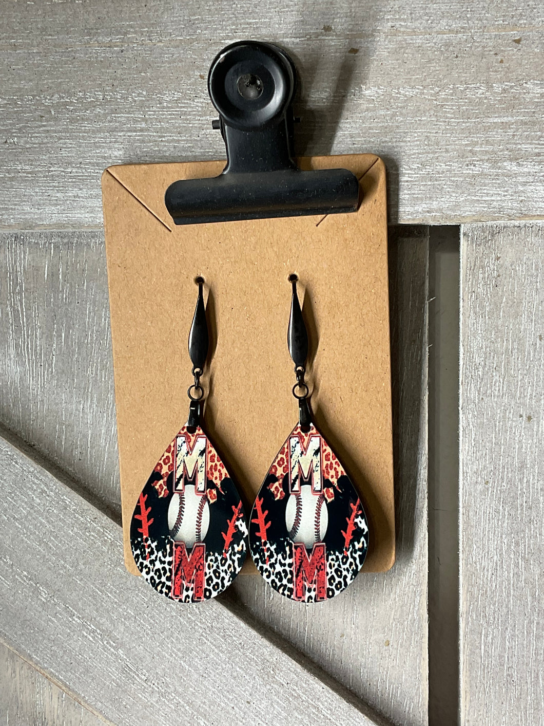 Baseball Mom Earrings #5