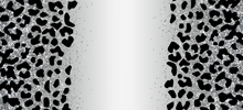 Load image into Gallery viewer, Black Cheetah &amp; Silver Glitter
